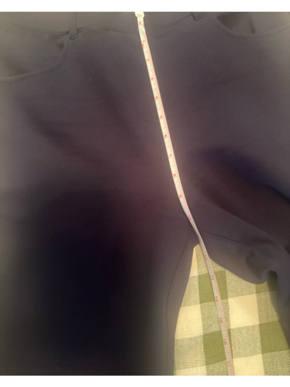 Quince Navy Ultra-Stretch Straight-Leg Ponte Pants - Picture 14 of 15